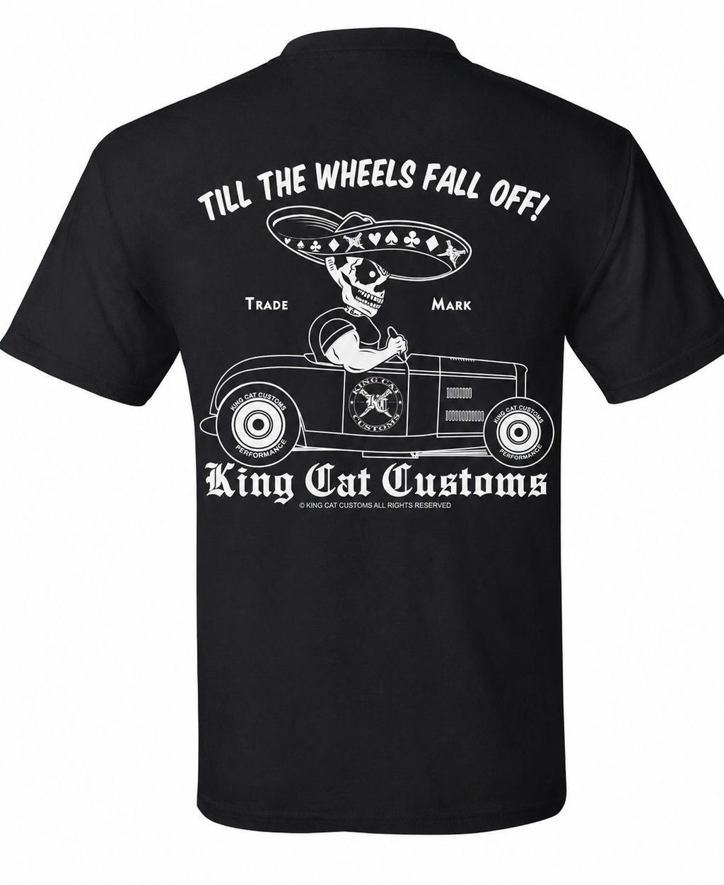 Phantom Skeleton Hot Rod Roadster
