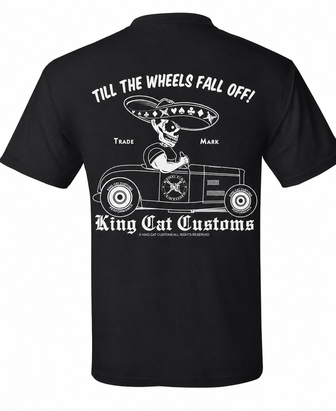Phantom Skeleton Hot Rod Roadster